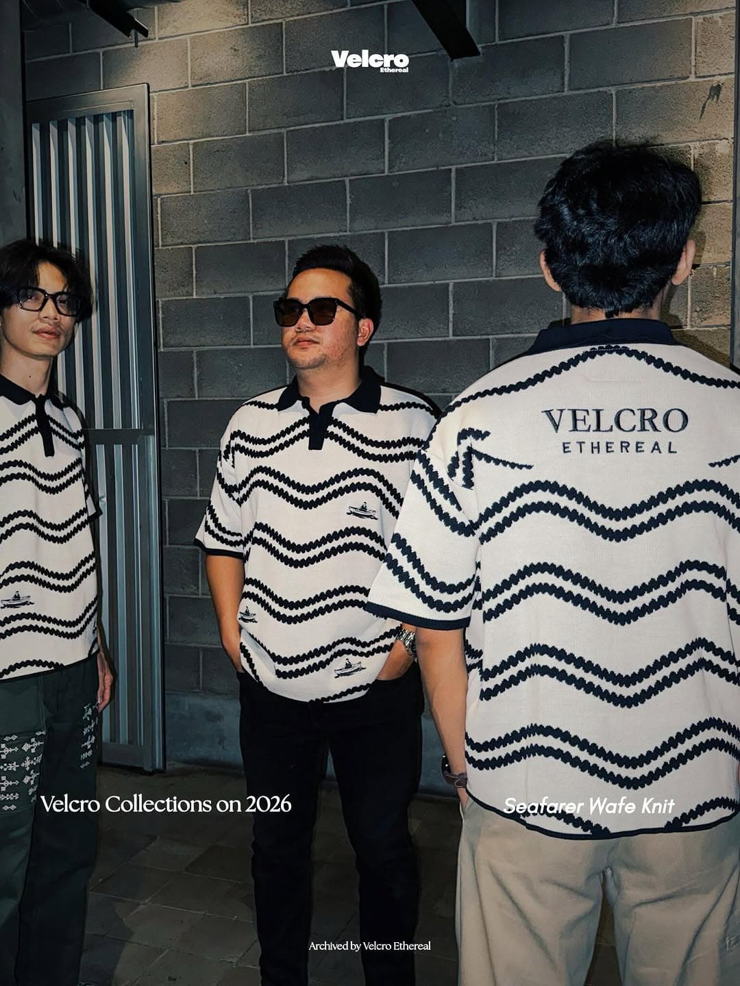 Velcro Ethereal — Seafarer Wafe Knit, Velcro Collections on 2026